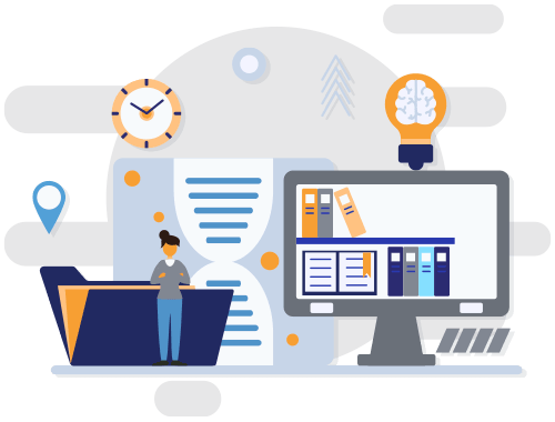 Resource Library Vector